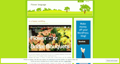 Desktop Screenshot of flowerhanalanguage.wordpress.com