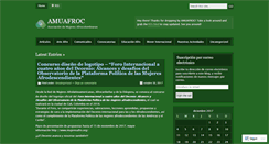 Desktop Screenshot of amuafroc.wordpress.com