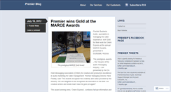 Desktop Screenshot of premierbusinessaudio.wordpress.com