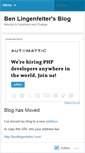Mobile Screenshot of benlingenfelter.wordpress.com