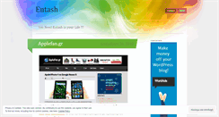 Desktop Screenshot of entash.wordpress.com