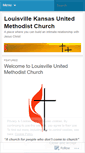 Mobile Screenshot of louisvillekansasumc.wordpress.com