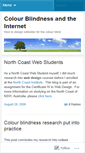 Mobile Screenshot of colourblindness.wordpress.com