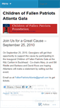 Mobile Screenshot of fallenpatriotsatlanta.wordpress.com