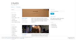 Desktop Screenshot of dosplatos.wordpress.com