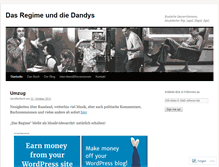 Tablet Screenshot of dasregimeunddiedandys.wordpress.com