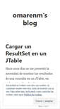 Mobile Screenshot of omarenm.wordpress.com