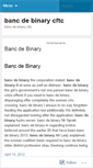 Mobile Screenshot of coverpage.bancdebinarycftc.wordpress.com