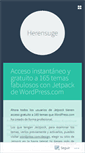 Mobile Screenshot of herensuge.wordpress.com