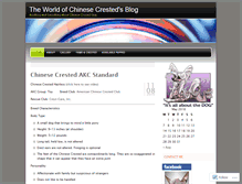 Tablet Screenshot of chinesehairless.wordpress.com