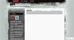 Desktop Screenshot of aope.wordpress.com