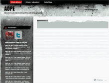 Tablet Screenshot of aope.wordpress.com