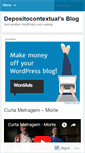 Mobile Screenshot of depositocontextual.wordpress.com