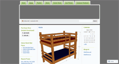 Desktop Screenshot of bunkplans.wordpress.com