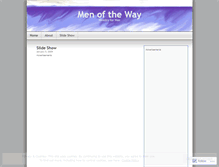 Tablet Screenshot of menoftheway.wordpress.com
