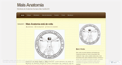 Desktop Screenshot of maisanatomia.wordpress.com