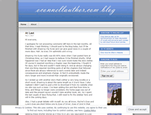 Tablet Screenshot of oconnellauthor.wordpress.com