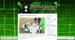 Desktop Screenshot of kimikoanime.wordpress.com