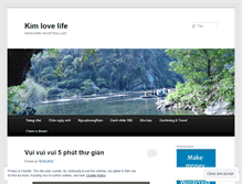 Tablet Screenshot of kimlovelife.wordpress.com