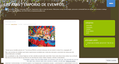 Desktop Screenshot of lesamiseventos.wordpress.com