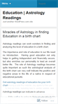 Mobile Screenshot of educationastrologyreadings.wordpress.com