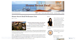 Desktop Screenshot of homesweetdeal.wordpress.com
