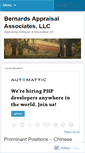 Mobile Screenshot of bernardsappraisal.wordpress.com
