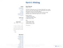 Tablet Screenshot of karinhuttary.wordpress.com