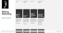 Desktop Screenshot of makingmarketing.wordpress.com