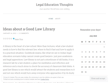 Tablet Screenshot of legaleducationkerala.wordpress.com