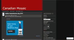 Desktop Screenshot of celebratecanada.wordpress.com
