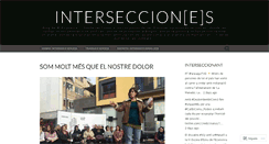 Desktop Screenshot of intersecciones.wordpress.com