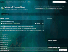 Tablet Screenshot of lovellemaxwell.wordpress.com