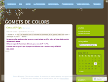 Tablet Screenshot of gometsdecolors.wordpress.com