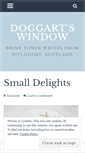 Mobile Screenshot of doggartswindow.wordpress.com