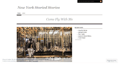 Desktop Screenshot of newyorkstoriedstories.wordpress.com