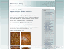 Tablet Screenshot of duborez.wordpress.com
