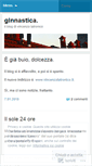 Mobile Screenshot of ginnastica.wordpress.com