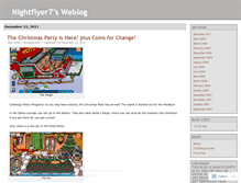 Tablet Screenshot of nightflyer7.wordpress.com