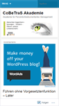 Mobile Screenshot of cobetras.wordpress.com