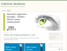 Tablet Screenshot of cobetras.wordpress.com
