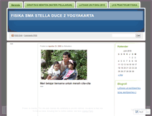 Tablet Screenshot of fisikastero.wordpress.com