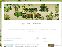 Tablet Screenshot of itkeepsmehumble.wordpress.com