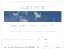 Tablet Screenshot of apartament18.wordpress.com