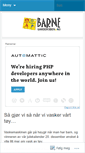 Mobile Screenshot of barnegarderoben.wordpress.com