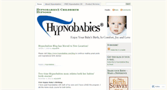 Desktop Screenshot of hypnobabies.wordpress.com