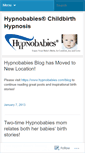 Mobile Screenshot of hypnobabies.wordpress.com