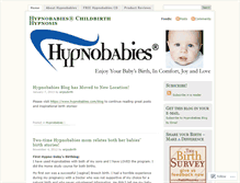 Tablet Screenshot of hypnobabies.wordpress.com