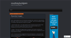 Desktop Screenshot of courtneylundgren.wordpress.com