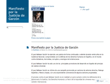Tablet Screenshot of manifiestojusticiagarzon.wordpress.com